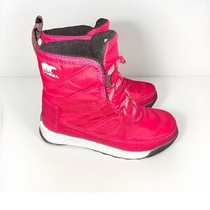 Sorel Kids' Vibrant Pink Snow Boots